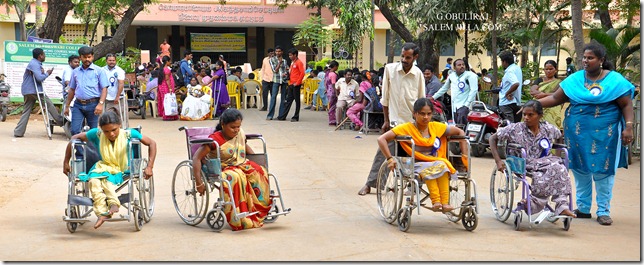 disability day event in Salem, Tamilnadu